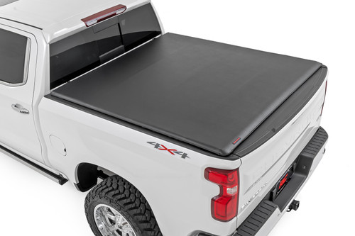 19-24 Chevy/GMC 1500 5ft10in Bed Soft Roll Up Bed Cover 