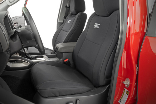 22-23 Nissan Frontier FR & RR Crew Cab Seat Covers 