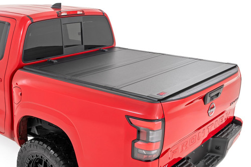 05-21 Nissan Frontier 5ft Bed Hard Tri-Fold Flip Up Bed Cover 