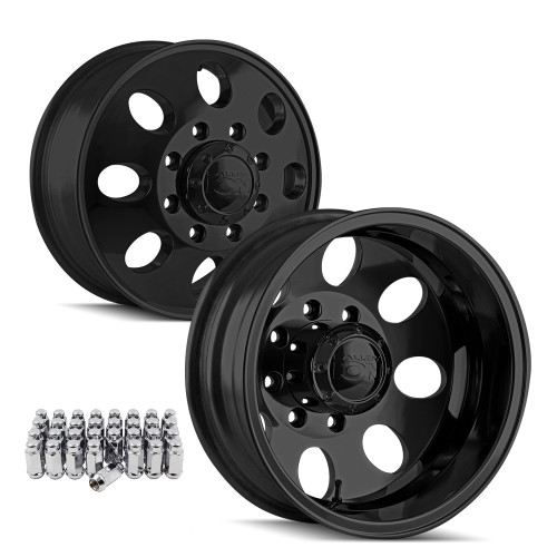 17" Ion 167 Dually Kit Black - Set of 4