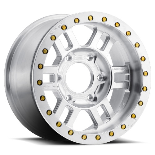 17x9.5 5x5.5 6.2BS 398 Manx Machined- Vision Wheel
