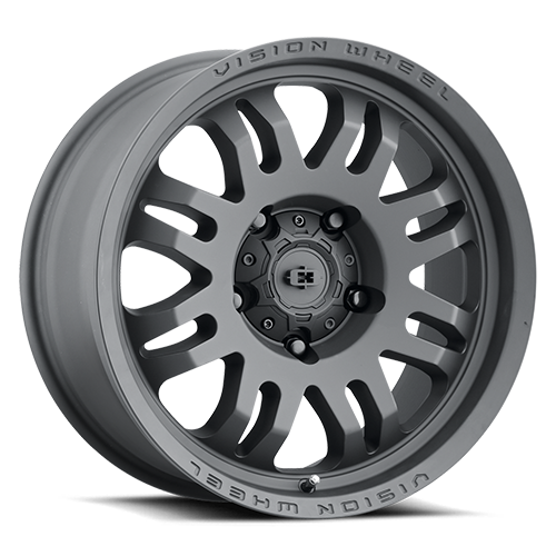 20x9.5 5x5.0 4.5BS Inferno Black - Vision Wheel
