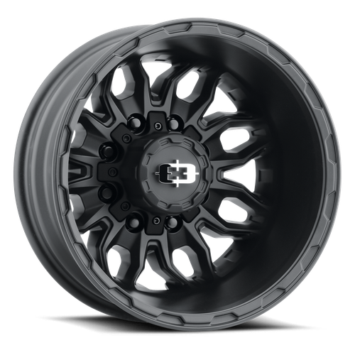 17x6.5 8x200 x1.9BS Korupt Black - Vision Wheel