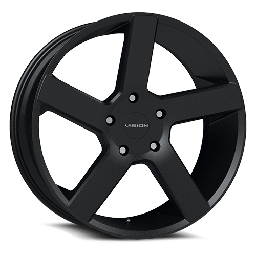 20x9 6x135 6.2BS Switchback Black - Vision Wheel