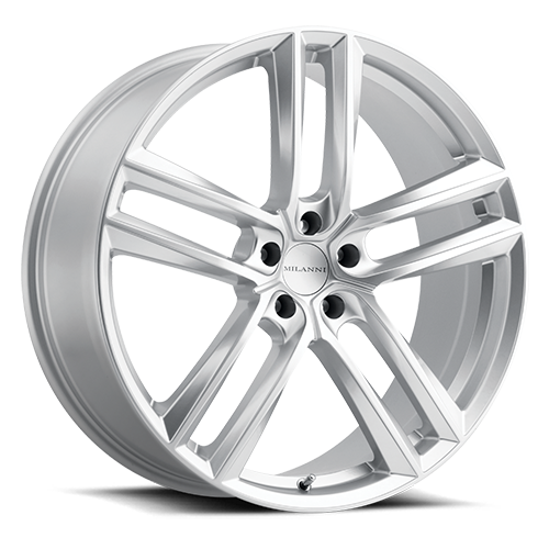 20x9 5x112 6.23BS Clutch Silver - Vision Wheel