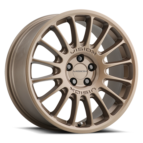 17x7 5x4.5 0BS Monaco Bronze - Vision Wheel