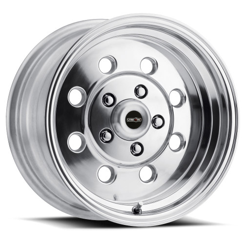 15x8  5x4.75 5.5BS Strt Lite Polished - Vision Wheel