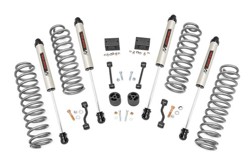 24 Jeep  Wrangler Unlimited V2 Coils 2.5in Lift Kit 