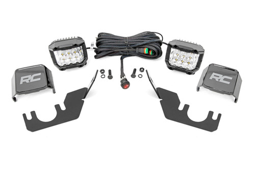 Kawasaki Teryx 3in OSRAM Pair Rear Mount LED Light 