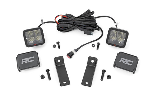 Can-Am Maverick Sport 2in Spectrum Pair Rear Mount LED Light - Rough Country 