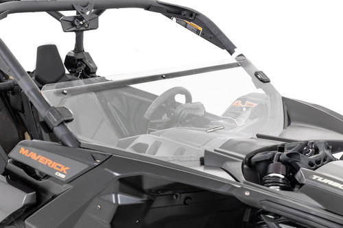 Can-Am Maverick X3 Scratch Resistant Half Windshield 