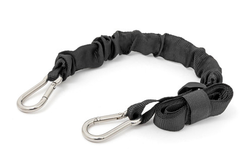Elastic Straps Carabiner Ends 1inX 6ft Elastic Straps Carabiner Ends 1inX 6ft