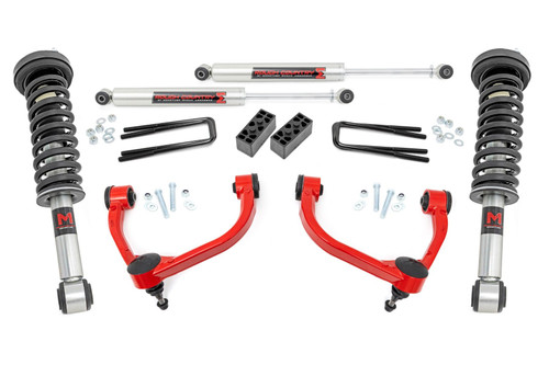 09-13 Ford F150 4WD M1 Struts 3in Lift Kit -HEC 54440RED