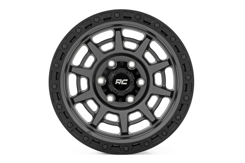 17x9 8x6.5 (8x165.1) 4.75BS 85 Series Simulat Beadlck Gunmetal Gray/Blk