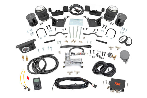 20-24 Chevy/GMC 2500HD,3500HD 7in Lift Kit Air Spring Kit W/Compressor Wiresless Controller  100347WC