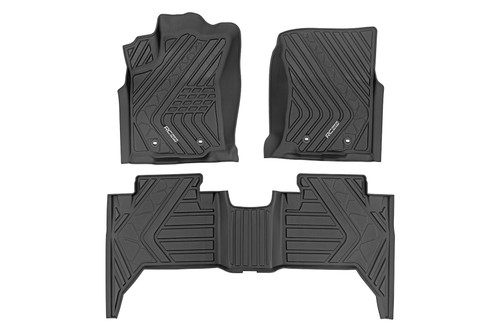 16-23 Toyota Tacoma Front & Rear Flex-Fit Floor Mats 