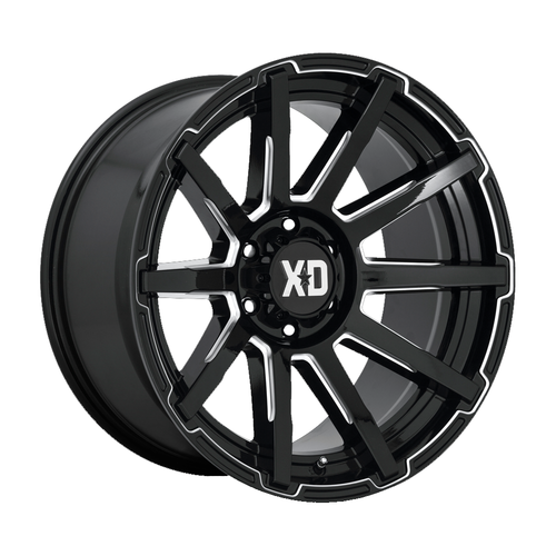 22x10 6x135 5.97BS XD847 Outbreak Gloss Black Milled 22x10 6x135 5.97BS XD847 Outbreak Gloss Black Milled