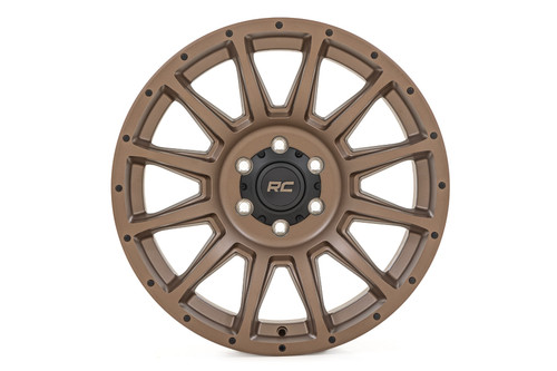 Rough Country 90 Series Wheel | One-Piece | Bronze | 18x9 | 6x135 | -12mm - 90181217