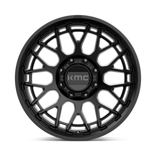 20x9 6x5.5 5.71BS KM722 Technic Satin Black - KMC Wheels