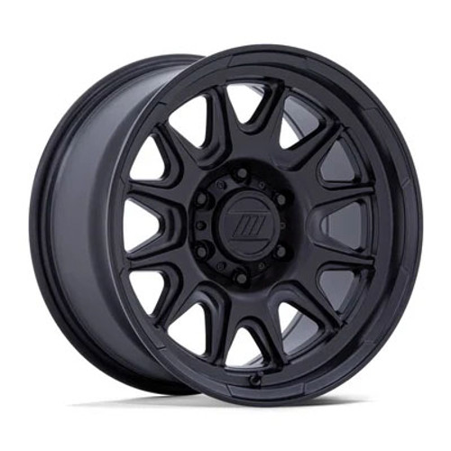 17x8.5 6x5.5 4.75BS PA200 Pulse Matte Black - PRO COMP WHEELS