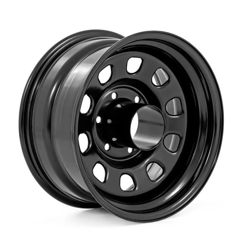 17X9 5x5 3.30 Bore-0BlkSteel