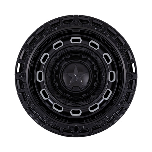 R.O.F. 20x9 8x6.5 125 +1 Matte Black XD869MX20908001