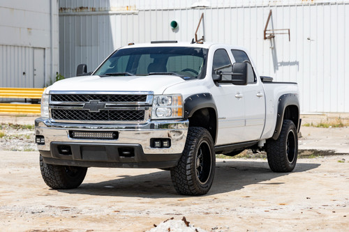 07-14 Chevy 1500/2500HD/3500HD 6ft7in & 8ft Bed 836 Blue Granite Pocket Fender Flares 07-14 Chevy 1500/2500HD/3500HD 6ft7in & 8ft Bed 836 Blue Granite Pocket Fender Flares
