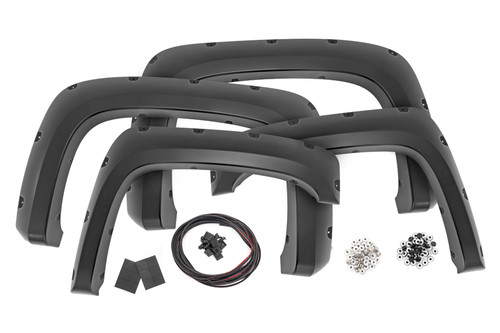 07-14 Chevy 1500/2500HD/3500HD 6ft7in & 8ft Bed GAP Imperial Blue Pocket Fender Flares 