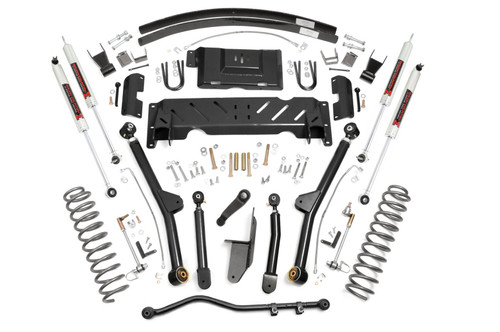 84-01 Jeep Cherokee XJ M1 NP231 RR AAL Long Arm 4.5in Lift Kit 