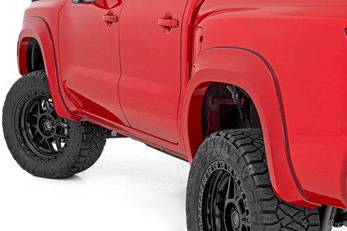 22-24 Nissan Frontier KAD Gun Metal Sport Fender Flares - Rough Country 
