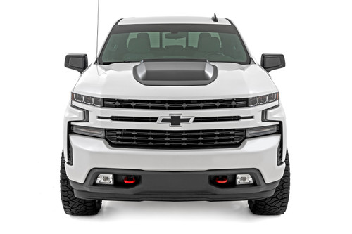 19-24 Chevy 1500 GA0 North Sky Blue Hood Scoop 