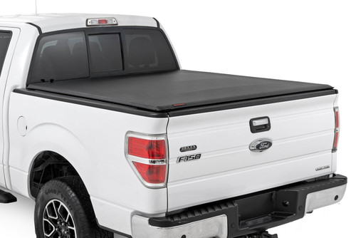 09-14 Ford F150 5ft7in Bed Soft Roll Up Bed Cover - Rough Country 