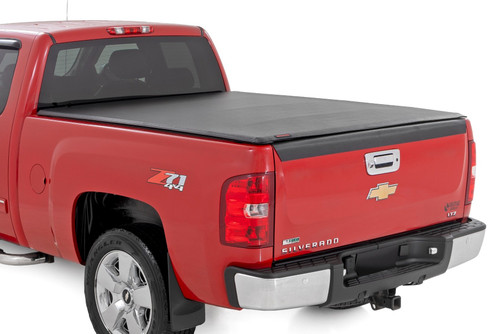 07-14 Chevy/GMC 1500/2500HD/3500HD 6ft7in Bed Soft Roll Up Bed Cover 
