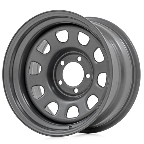 17x9 5x5 4.5BS D-Window Gray Steel