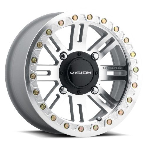 14x7 4x136 4.4BS 356 Manx BL2 Machined - Vision Wheel