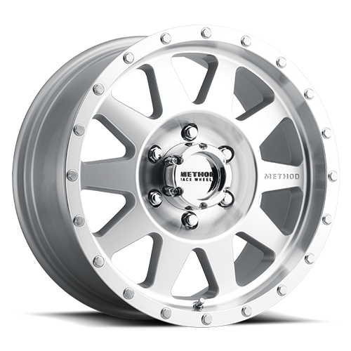 Aluminum Wheels 18x9 The Standard MR301 Bolt Pattern 6 On 135 Offset 18 Lip Size 3.7 Machined SL Clear Coat Method