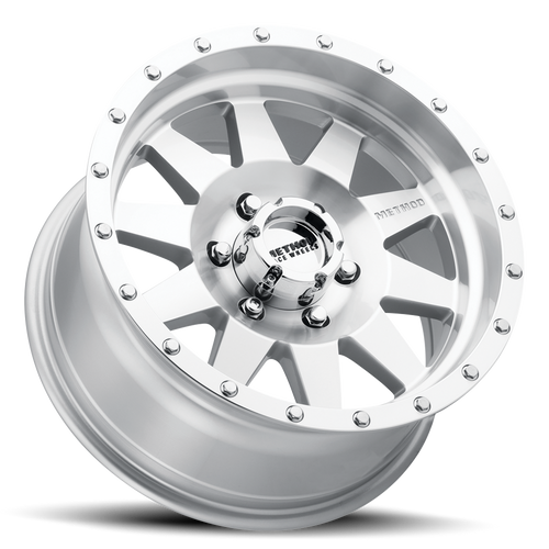 Aluminum Wheels 18x9 The Standard MR301 Bolt Pattern 6 On 135 Offset 18 Lip Size 3.7 Machined SL Clear Coat Method