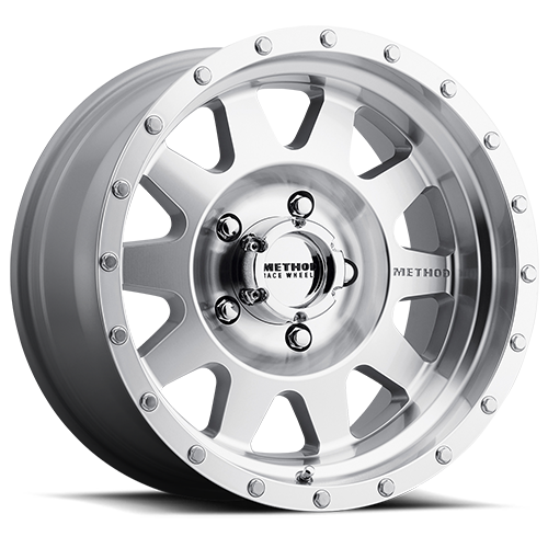 Aluminum Wheels 17x9 The Standard MR301 Bolt Pattern 5 On 127 Offset -12 Lip Size 3.46 Machined SL Clear Coat Method