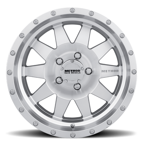 Aluminum Wheels 15x7 The Standard MR301 Bolt Pattern 5 On 114.3 Offset -6 Lip Size 2.36 Machined SL Clear Coat Method
