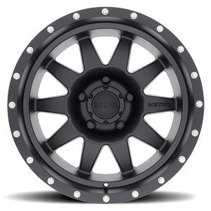 Aluminum Wheels 18x9 The Standard MR301 Bolt Pattern 5 On 139.7 Offset -12 Lip Size 3.54 Matte Black MB Method