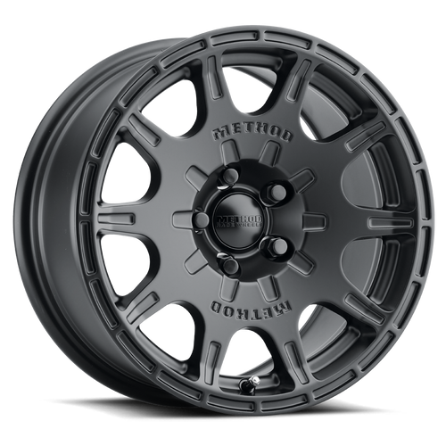 Aluminum Wheels 15x7 Rally VT-Spec MR502 Bolt Pattern 5 On 100 Offset 15 Lip Size 0 Matte Black MB Method