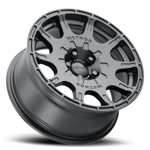 Aluminum Wheels 15x7 Rally VT-Spec MR502 Bolt Pattern 5 On 100 Offset 15 Lip Size 0 Matte Black MB Method