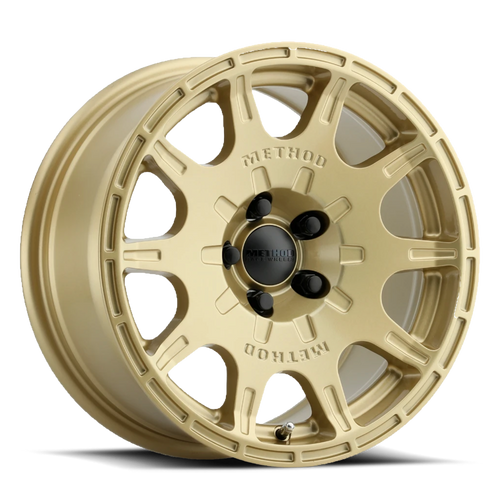 Aluminum Wheels 15x7 Rally VT-Spec MR502 Bolt Pattern 5 On 100 Offset 15 Lip Size 0 Gold GD Method