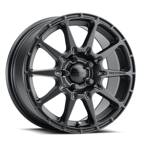 Aluminum Wheels 15x7 Rally VT-Spec MR501 Bolt Pattern 5 On 100 Offset 48 Lip Size 0 Matte Black MB Method