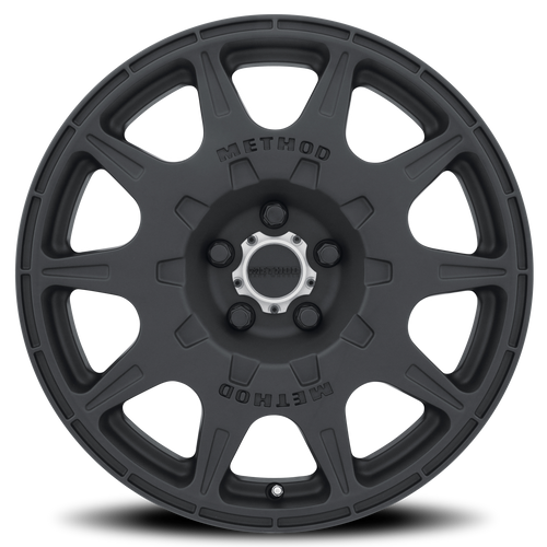 Aluminum Wheels 16x7 Rally MR502 Bolt Pattern 5 On 112 Offset 30 Matte Black MB Method