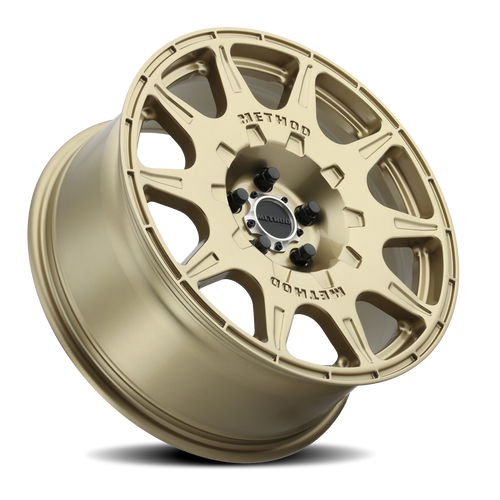 Aluminum Wheels 17x8 Rally MR502 Bolt Pattern 5 On 100 Offset 38 Gold GD Method