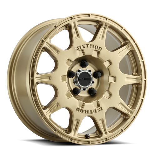 Aluminum Wheels 17x8 Rally MR502 Bolt Pattern 5 On 114.3 Offset 38 Lip Size 0 Gold GD Method