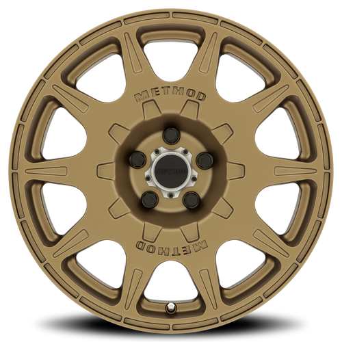 Aluminum Wheels 17x8 Rally MR502 Bolt Pattern 5 On 100 Offset 38 Lip Size 0 Method Bronze BRZ Method