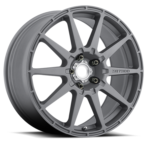 Aluminum Wheels 17x8 Rally MR501 Bolt Pattern 5 On 114.3 Offset 42 Lip Size 0 Titanium GY Method
