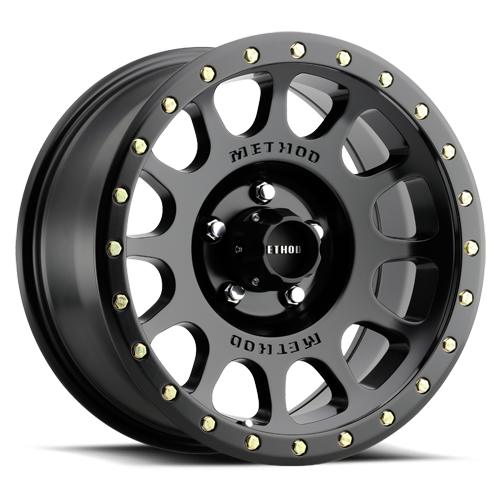 Aluminum Wheels 20x9 NV MR305 Bolt Pattern 5 On 150 Offset 25 Lip Size 1.42 Matte Black MB Method